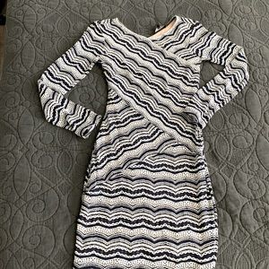 BCBG Embroidered Dress